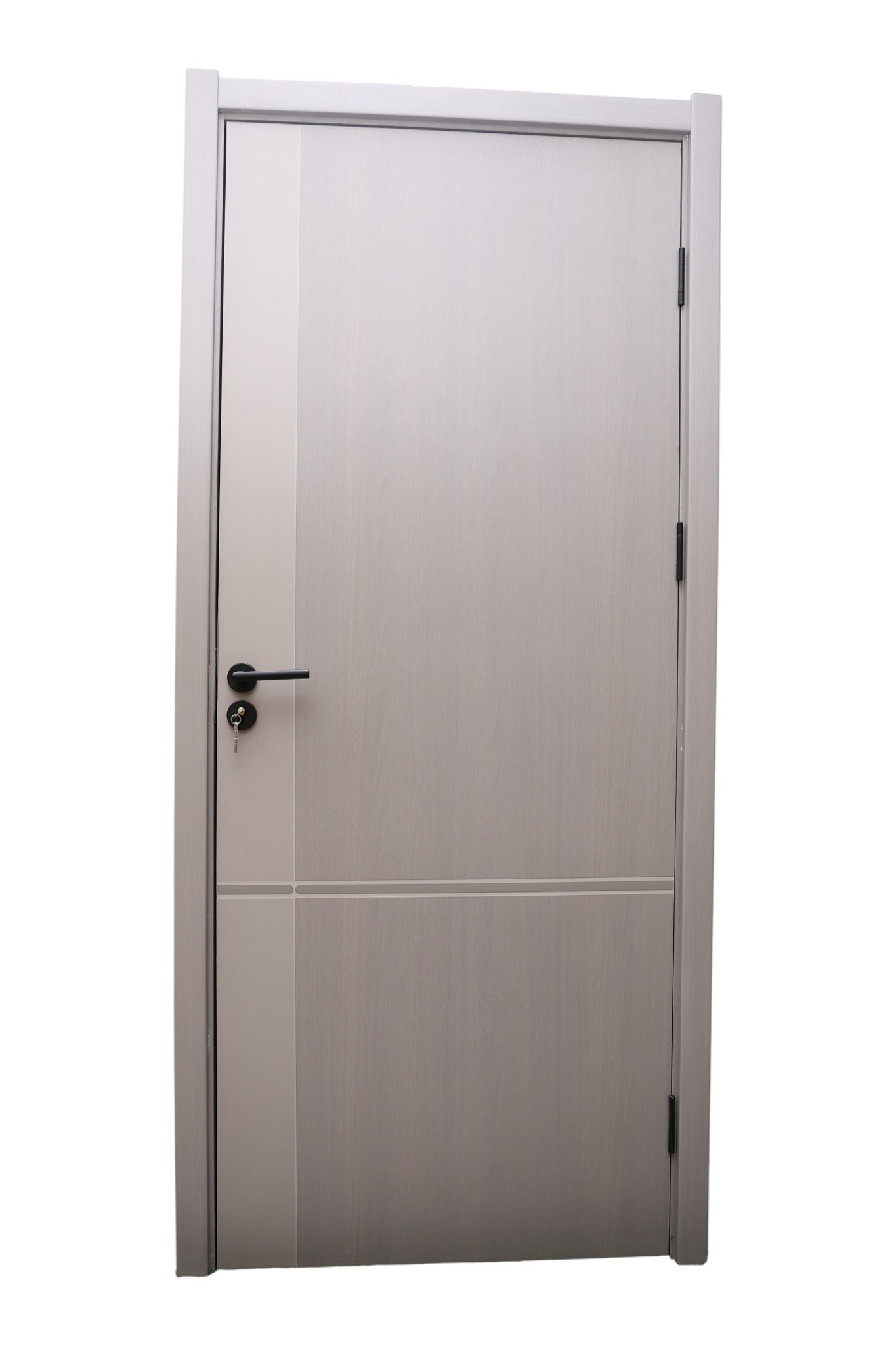 Solid Premium Laminate Door in Light Grey Ash Oak – DXE013